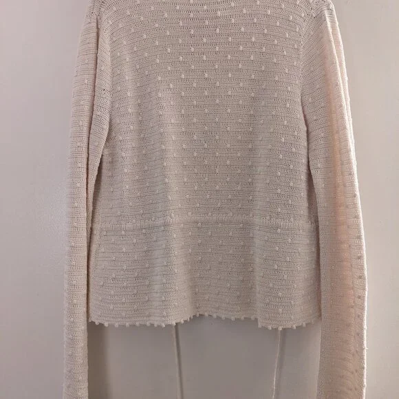 Vintage Carlisle crochet cardigan set silk blend - Picture 9 of 10